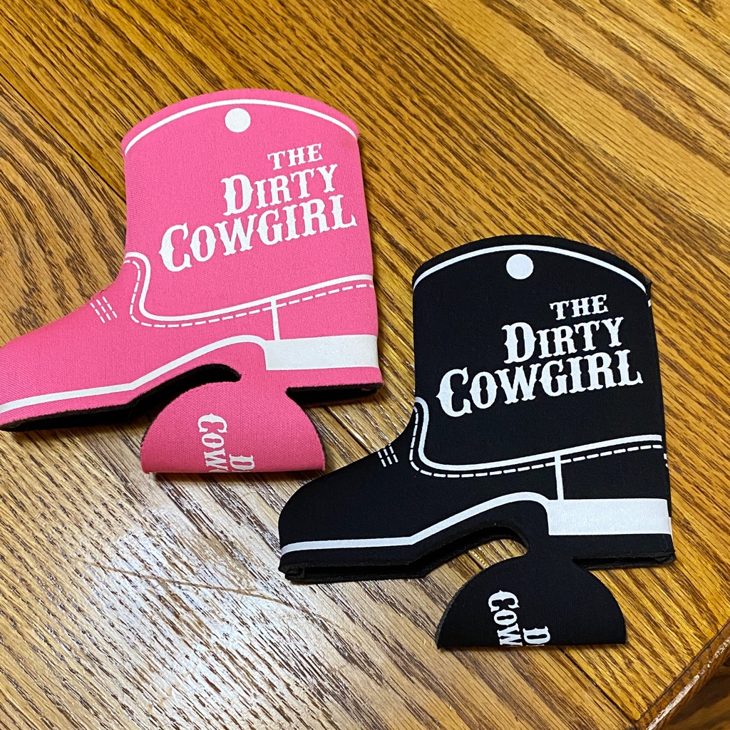 Source Unknown Pink And Black BootShaped Drink Holders
